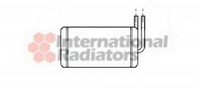 VAN WEZEL 37006093 -  Теплообменник, отопление салона